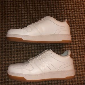 Size 11. Great Condition. They are really comfortable. Basically no wear.